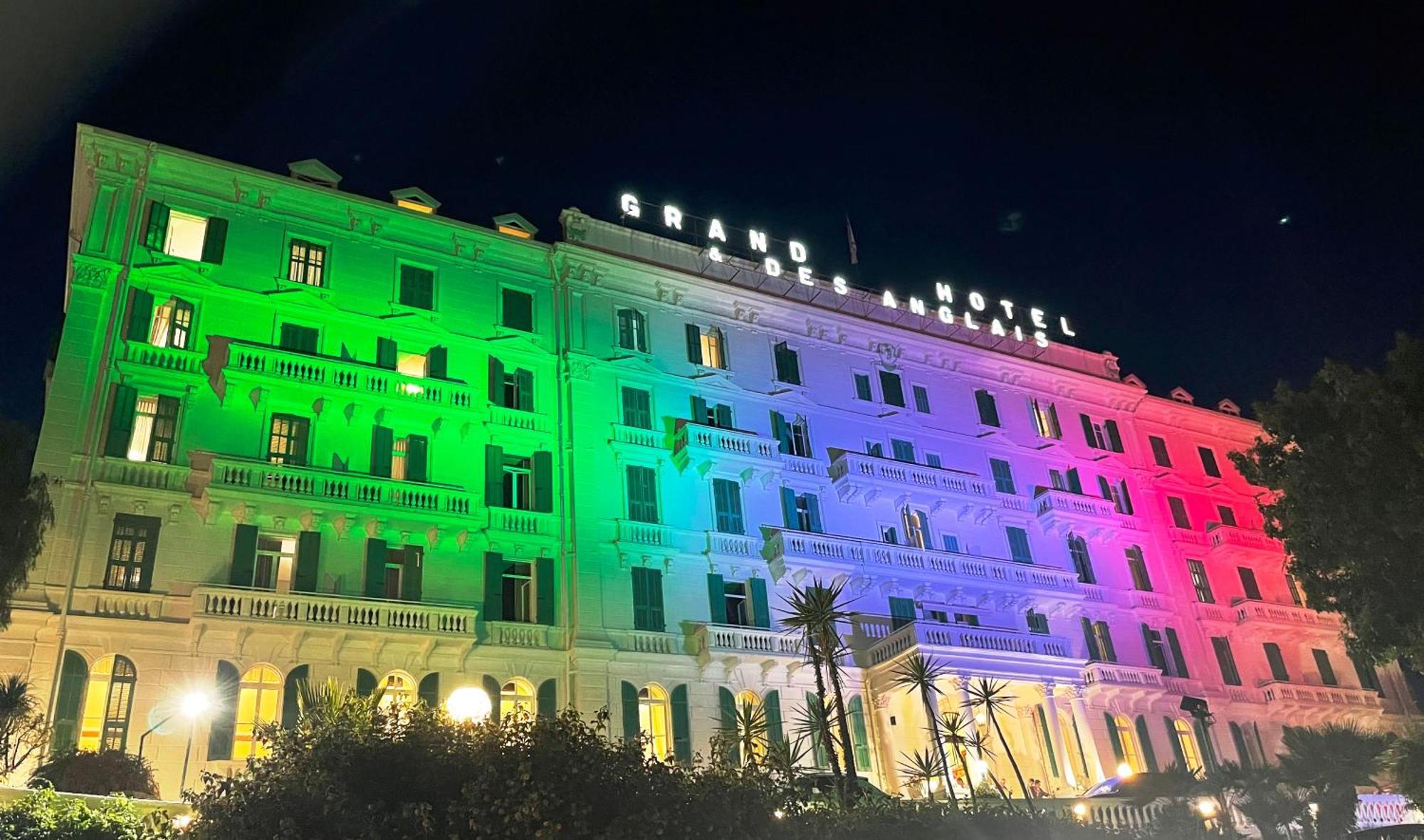 Grand Hotel & Des Anglais Spa Sanremo Esterno foto